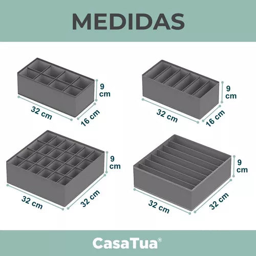 Organizador de Ropa para Bebe 4 Unidades