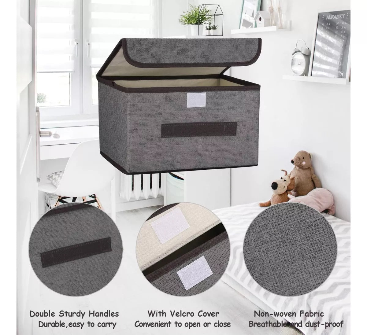 Tres Cajas Organizadoras de Linos y Ropa