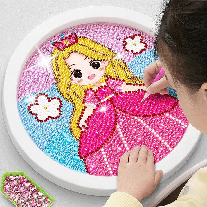 CUADRO PARA NIÑAS DE DIAMANTES - Princesa Aurora