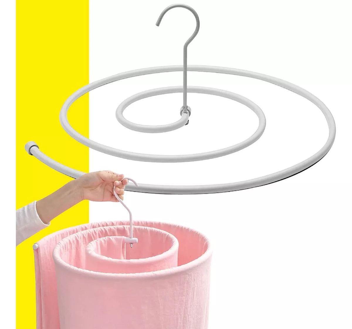 Gancho Espiral Para Sabanas y Cobijas