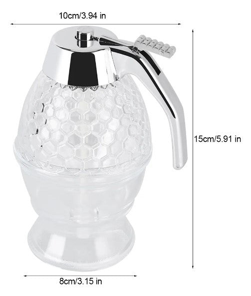 Dispensador De Miel O Syrup En Acrílico