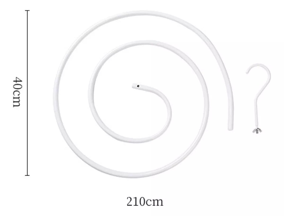 Gancho Espiral Para Sabanas y Cobijas