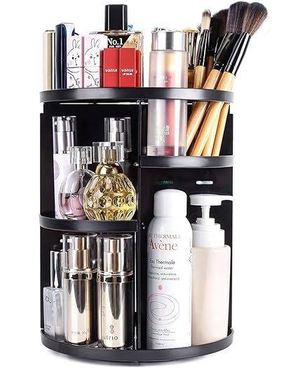 Organizador de Maquillaje y Cosméticos Giratorio
