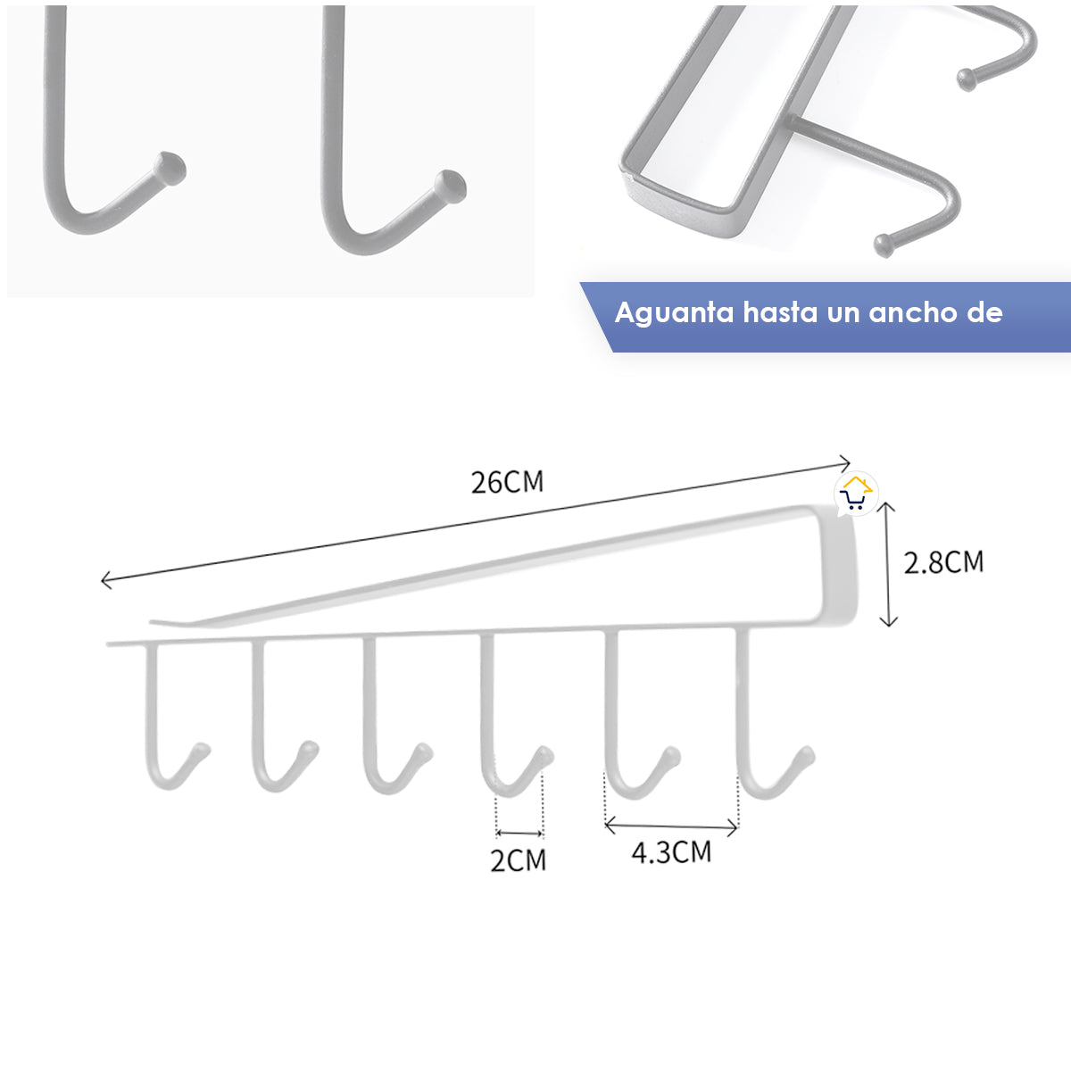 Set x2 Soporte Para Tazas