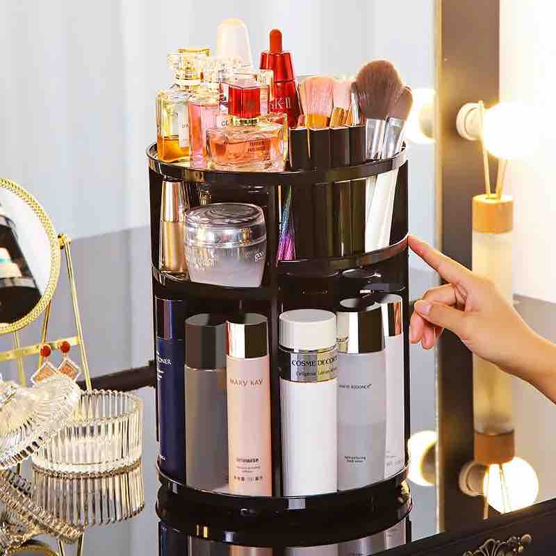 Organizador de Maquillaje y Cosméticos Giratorio