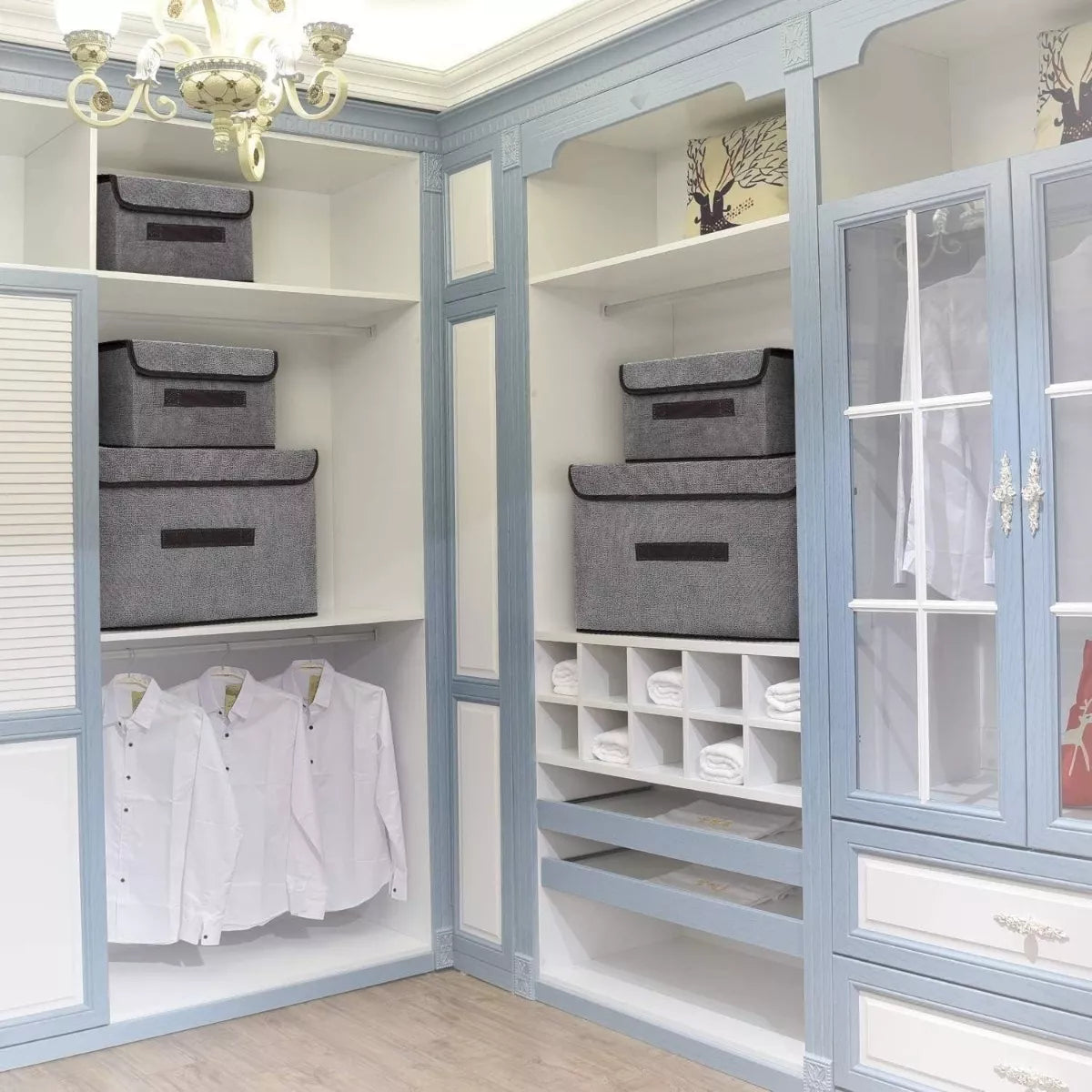 Tres Cajas Organizadoras de Linos y Ropa