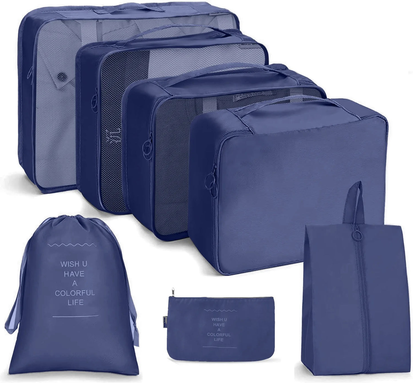 Organizador Kit Viajero 7 Unidades