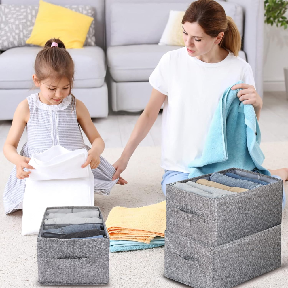 Cuatro Organizadores para Jeans, Camisas, Ropa de GYM, Sacos, Suéteres